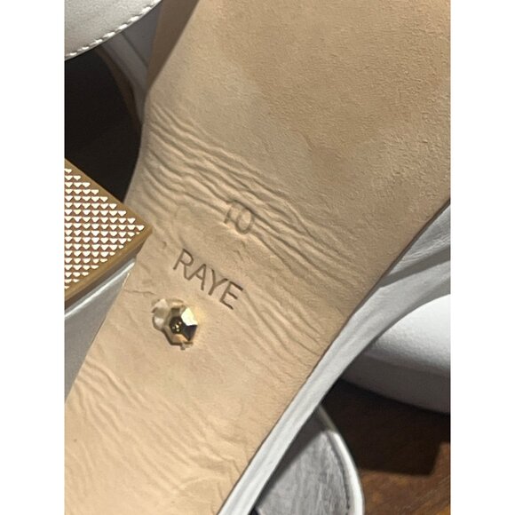 RAYE Rush High Heels in White 10 With Box Womens Platforms - Picture 11 of 13